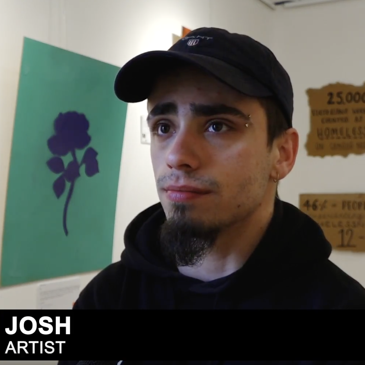 Creating art out of homelessness