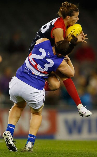 Rise and shine: Women's AFL gets a kick out of exhibition match