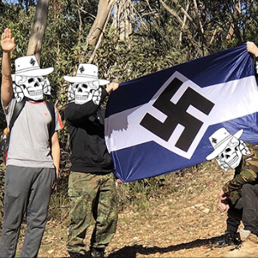 Neo-Nazi material hits Victorian university campuses despite 24-hour security