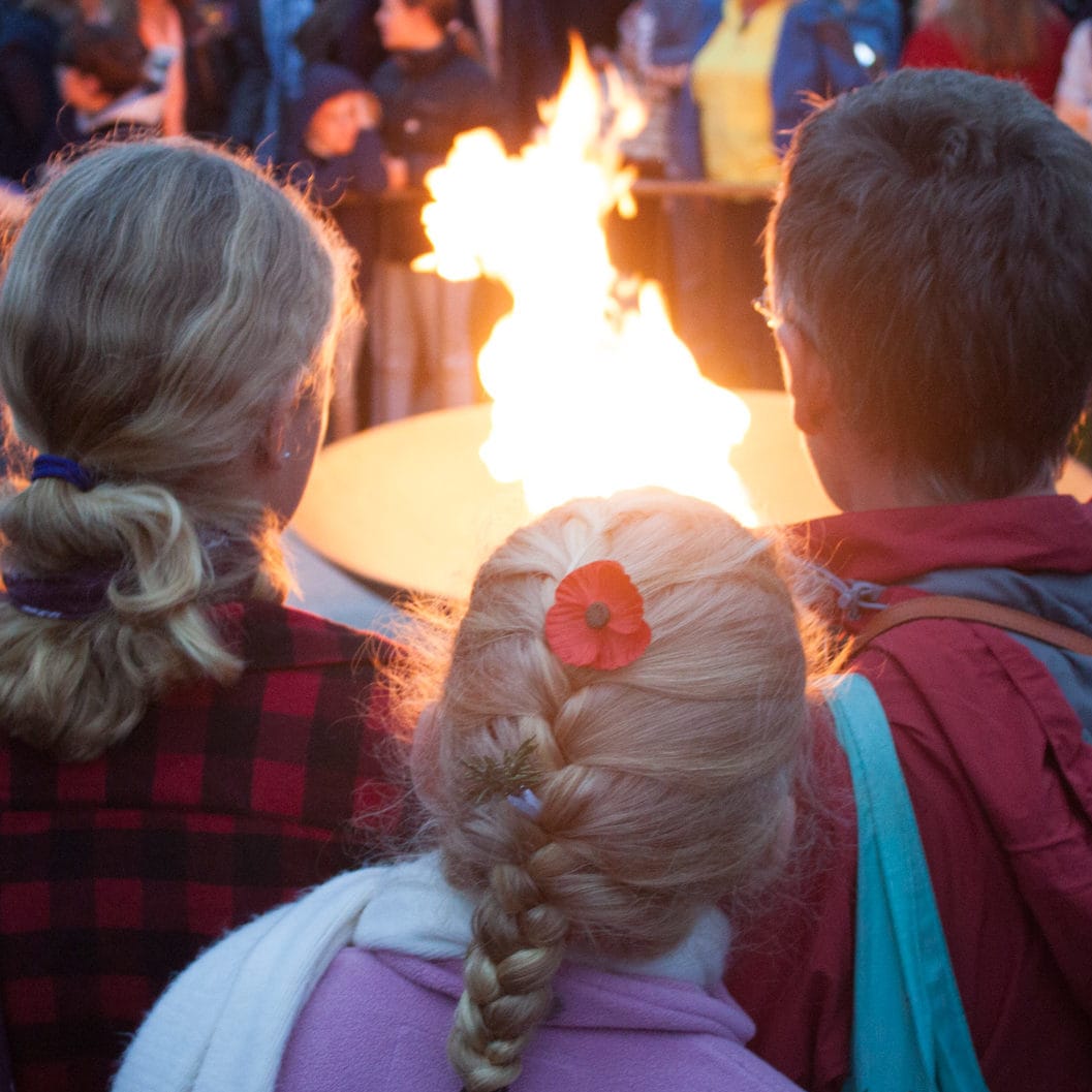 Emotions high in the pre-dawn dark as thousands gather for Anzac Day