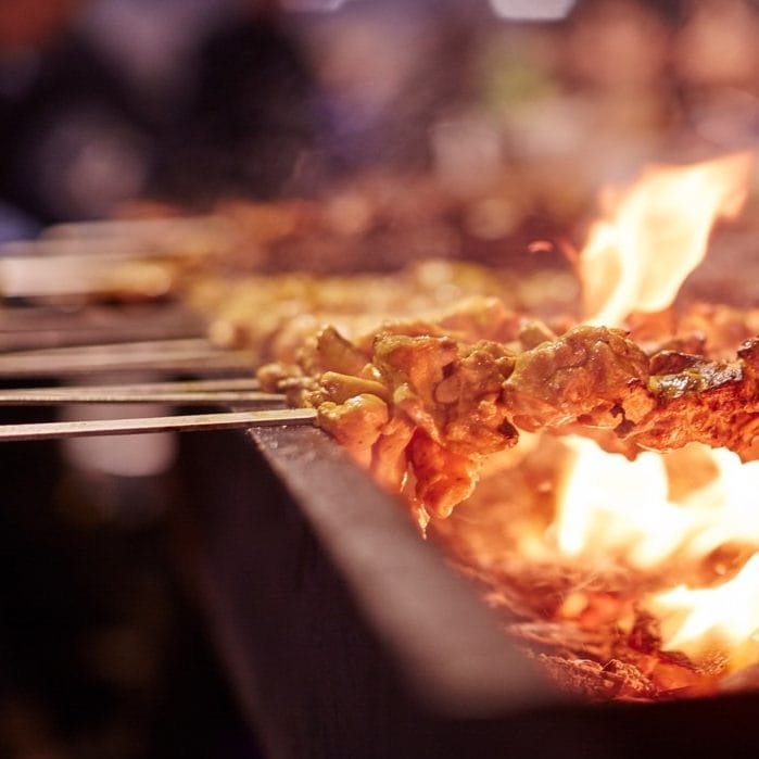 Hawker-style food brings spring to the Queen Vic Market