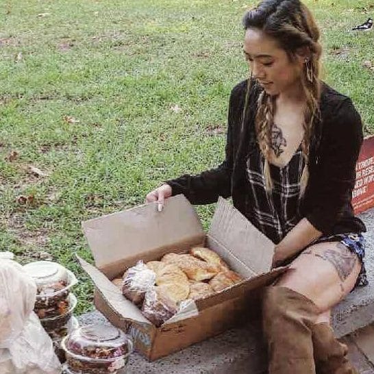 Uni students rescue food for homeless