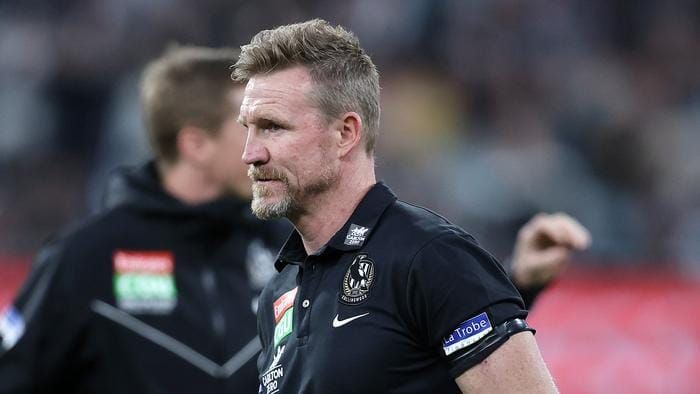 Nathan Buckley quits Collingwood coaching role after decade at the helm post image