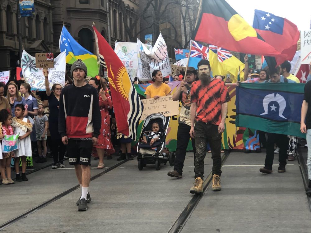 Thousands of students walk out of class demanding action on climate change post image