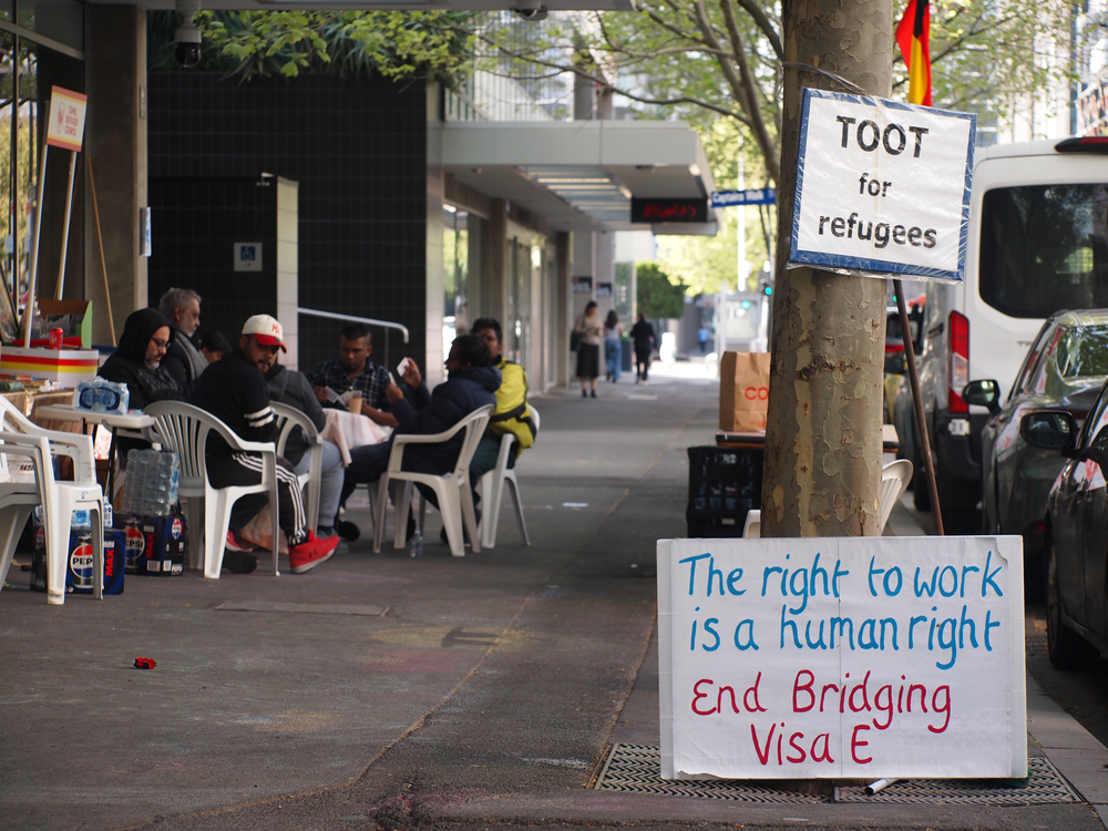 Inside the refugee camp for permanent visas post image
