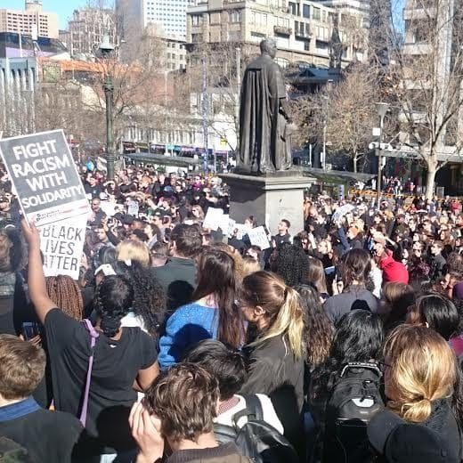 Black Lives Matter movement spreads to Melbourne post image