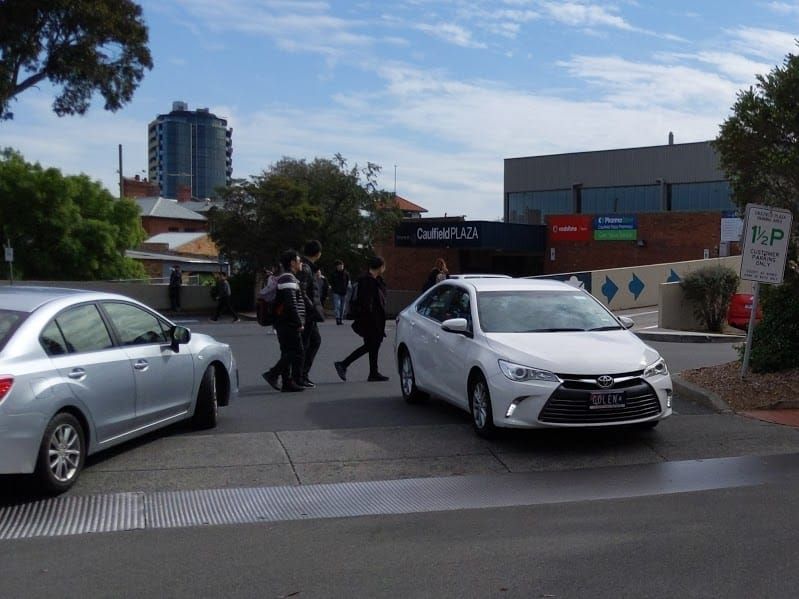 Student mowed down at Monash Caulfield calls for improved campus road safety post image