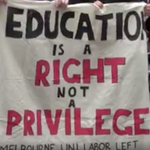 Students declare 'no way' on uni fee rise post image