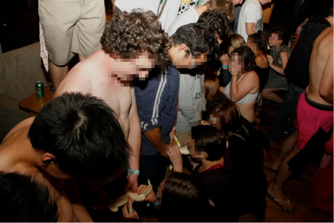 Sex and booze games at uni camps: Have your say post image