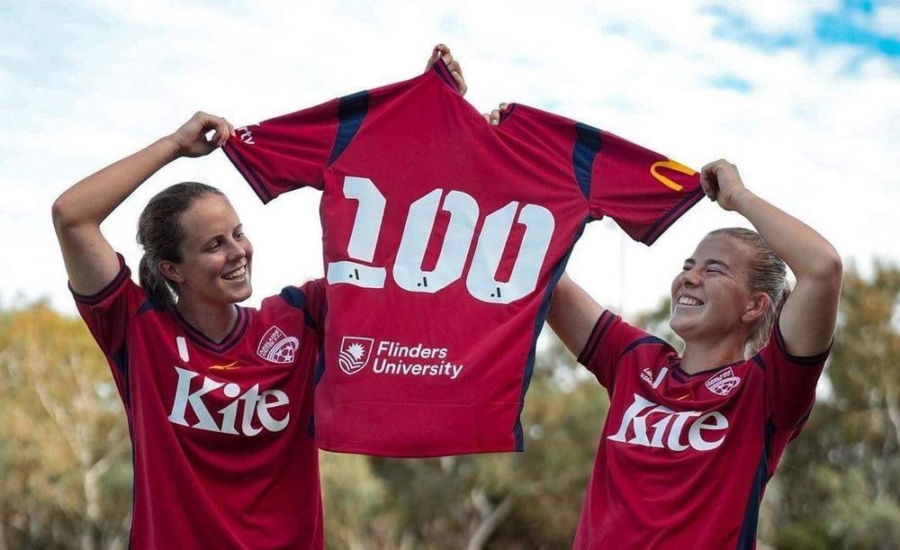 Condon celebrates 100th game for Adelaide United post image