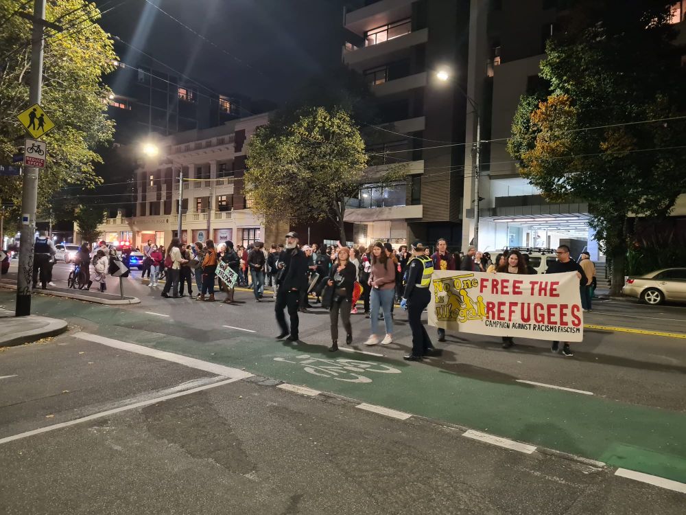 Snap rally calls for refugees to be released from indefinite detention post image