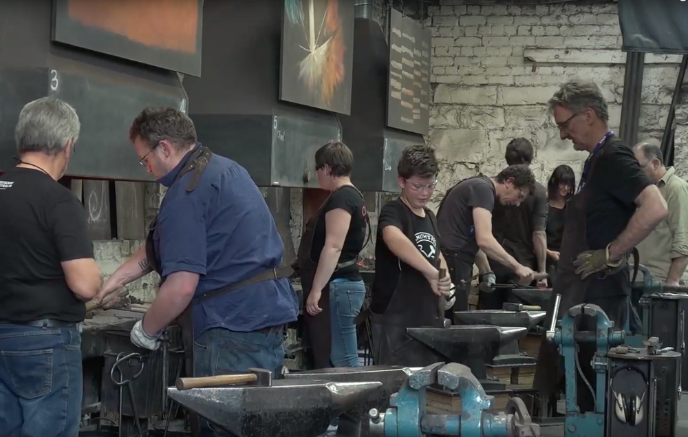 Blacksmiths forge friendships during Melbourne festival post image