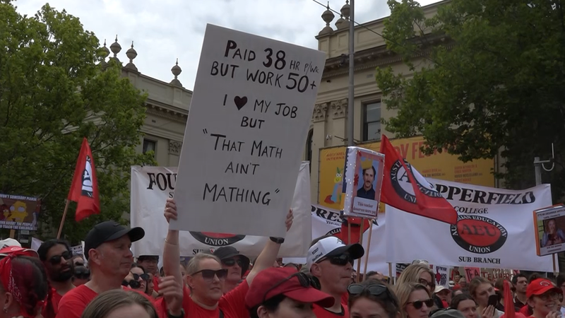 Victorian Teachers Pay Dispute post image