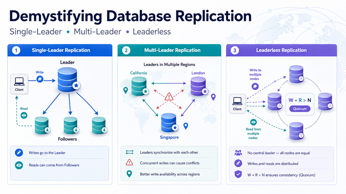 Demystifying Database Replication: A Primer for New Engineers
