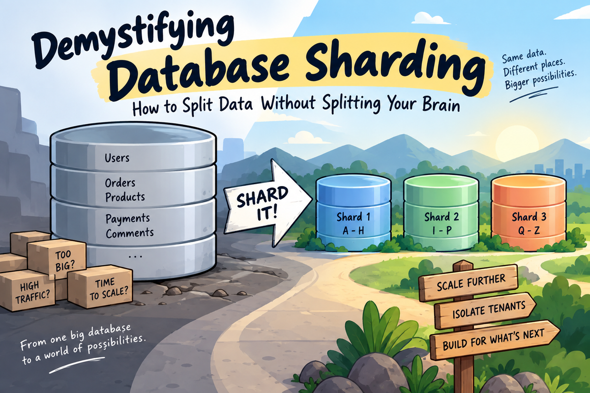 Demystifying Database Sharding: How to Split Data Without Splitting Your Brain