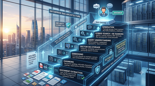 Architecting Enterprise RAG Systems That Actually Ship