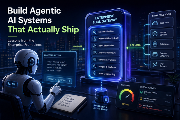 Build Agentic AI Systems That Actually Ship: Lessons from the Enterprise Front Lines