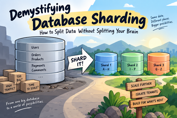 Demystifying Database Sharding: How to Split Data Without Splitting Your Brain