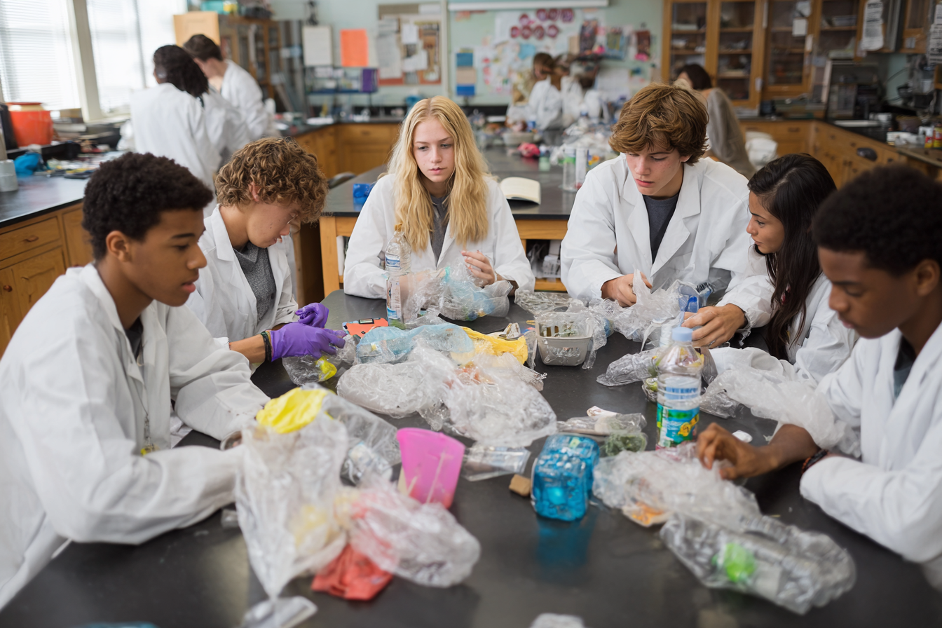 Lesson Plan (Grades 9–12): Biodegradable Plastics Lab – Synthesizing and Testing Sustainable Polymers