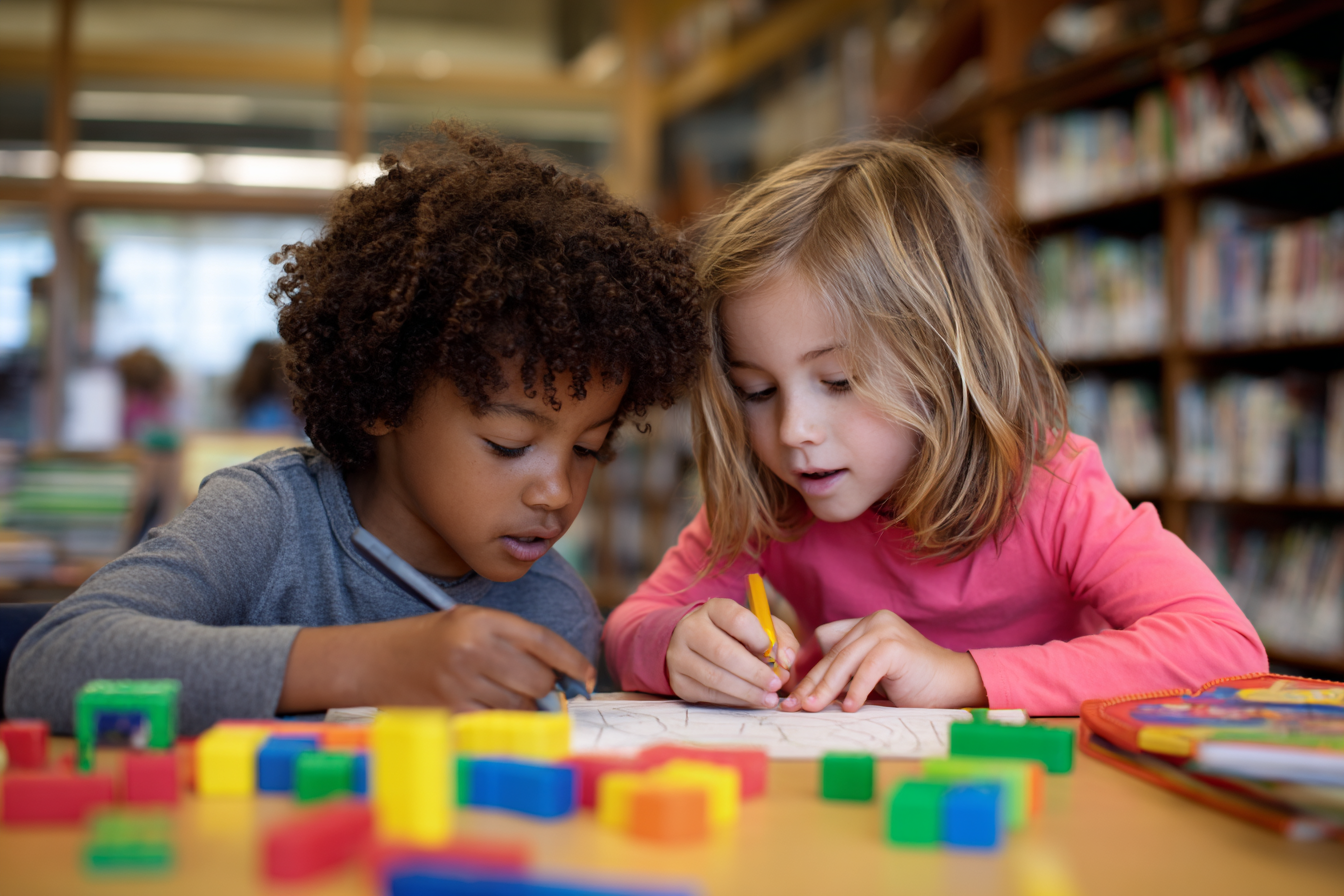 Unit Plan 12 (Grade K Library): Working with a Partner