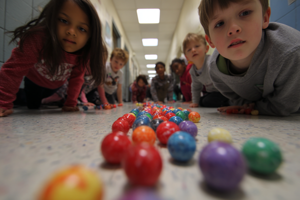 Lesson Plan (Grades K-2): Math Marble Run - Building, Timing, and Graphing Motion