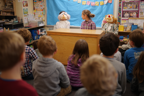 Lesson Plan (Grades K–2): Puppet Show Phonics Fun