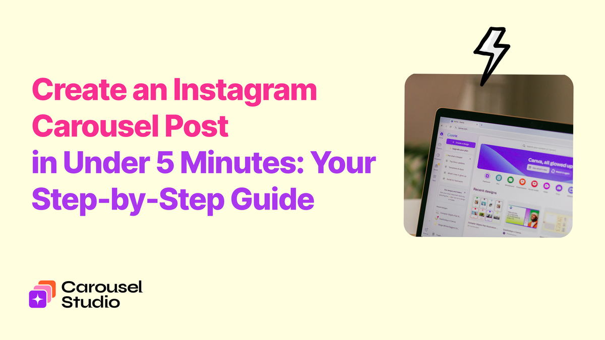 Create an Instagram Carousel Post in Canva: Step-by-Step Guide