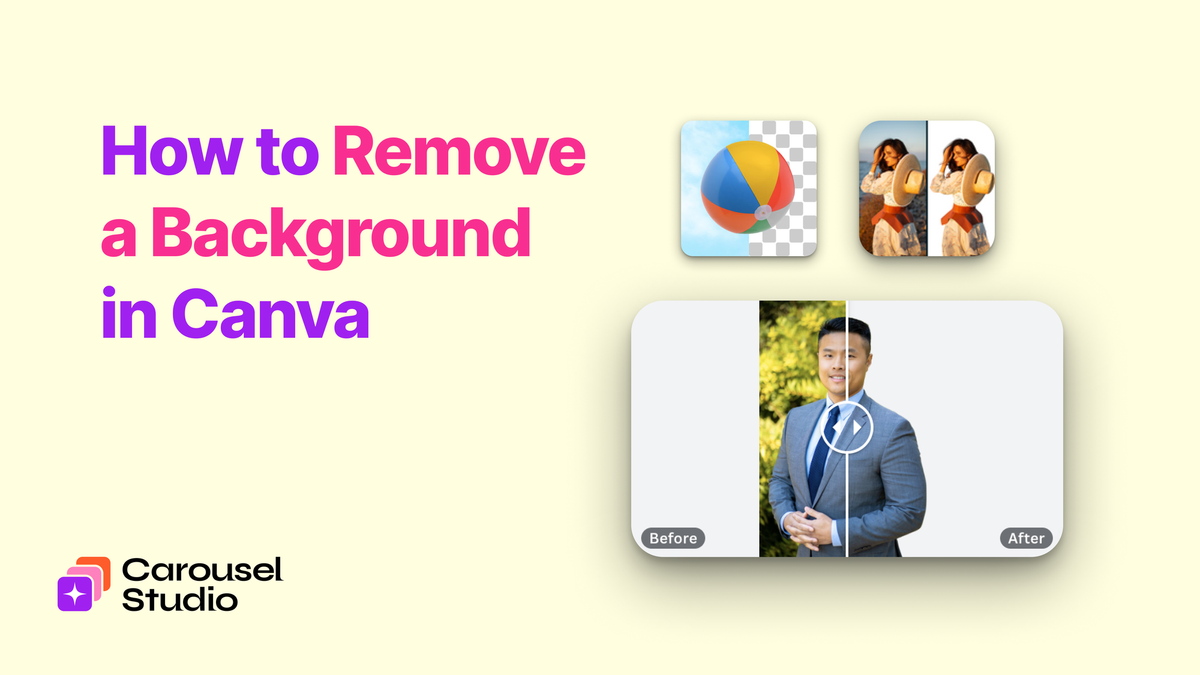 How to Remove a Background in Canva