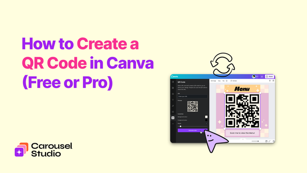 How to Create a QR Code in Canva (Free and Pro)