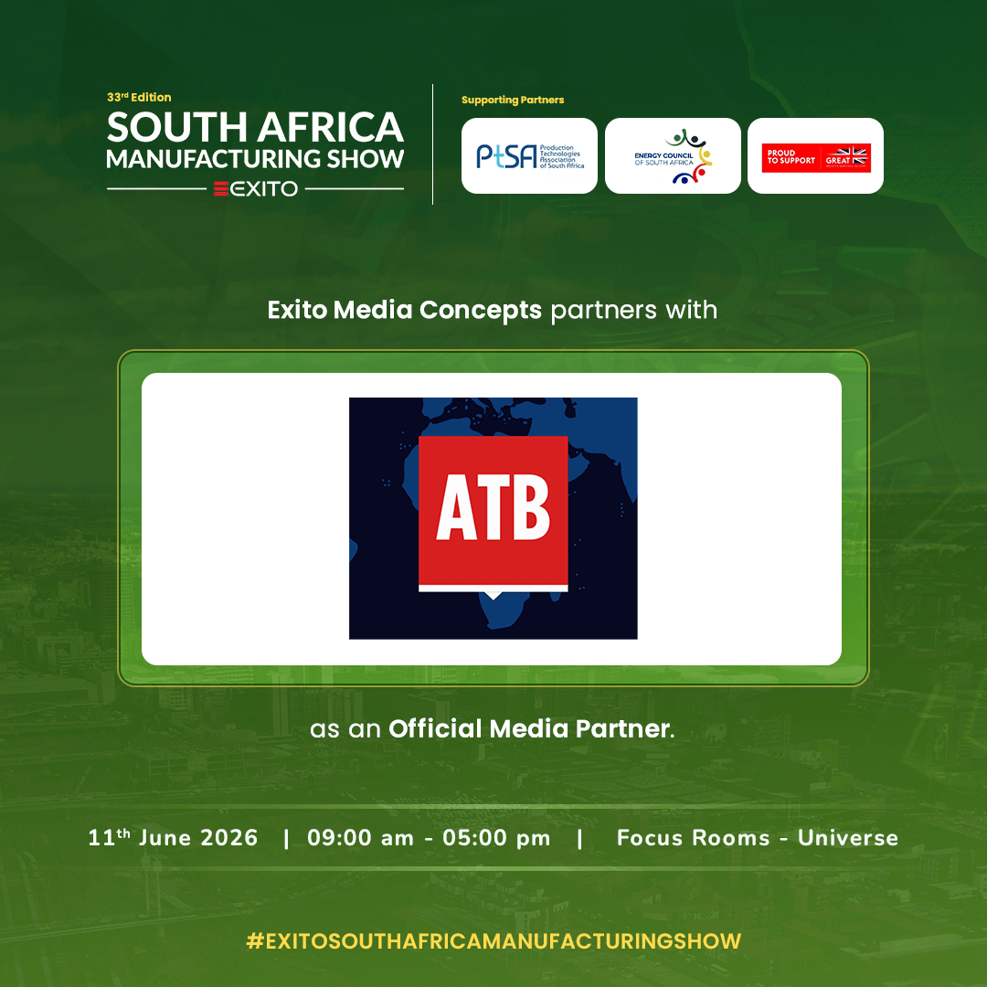 Exito Media Concepts Announces the 33rd Edition of the South Africa Manufacturing Show 2026 Recalibrating South Africa’s Industrial Edge 11th June 2026 Post feature image