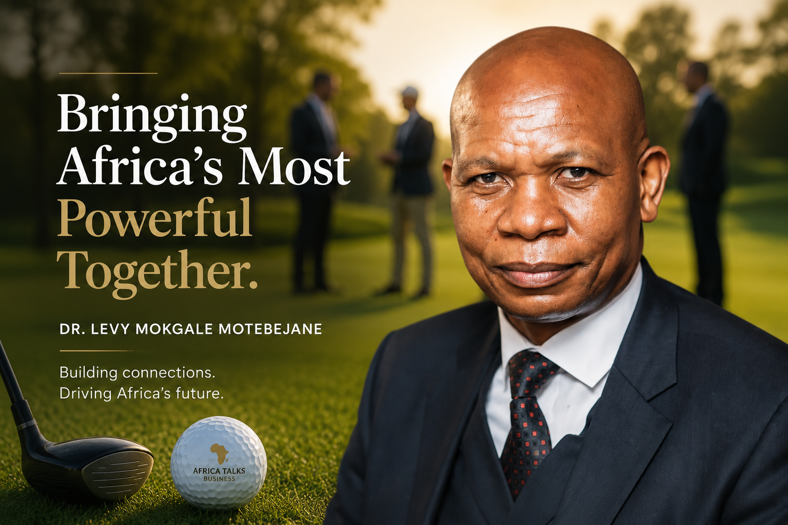 Dr. Levy Mokgale Motebejane to Bring Together Africa's Most Influential Business Leaders for the Exclusive Africa Talks Business Golf Day Post feature image