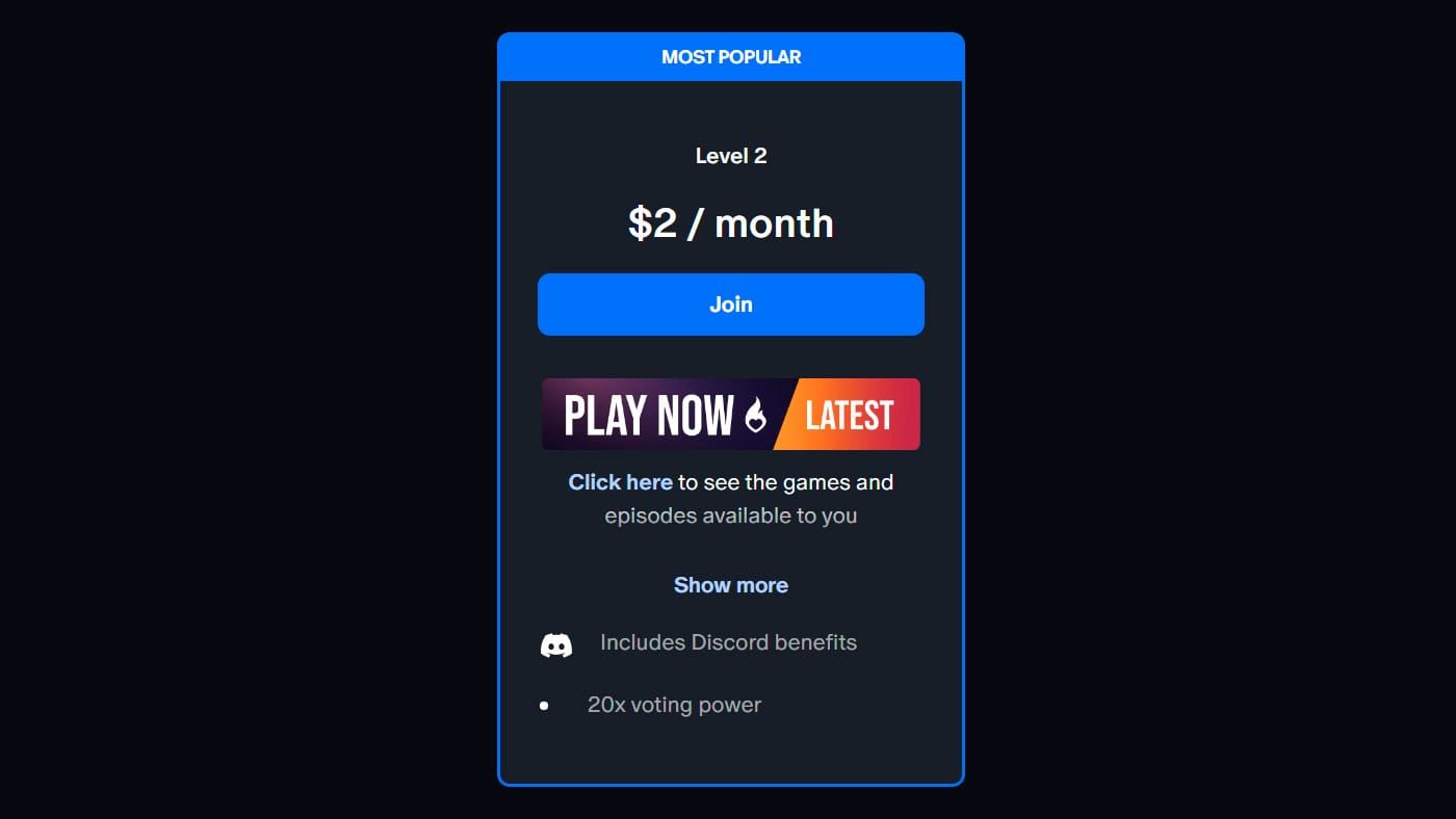 Get more patrons with a link on your tier description