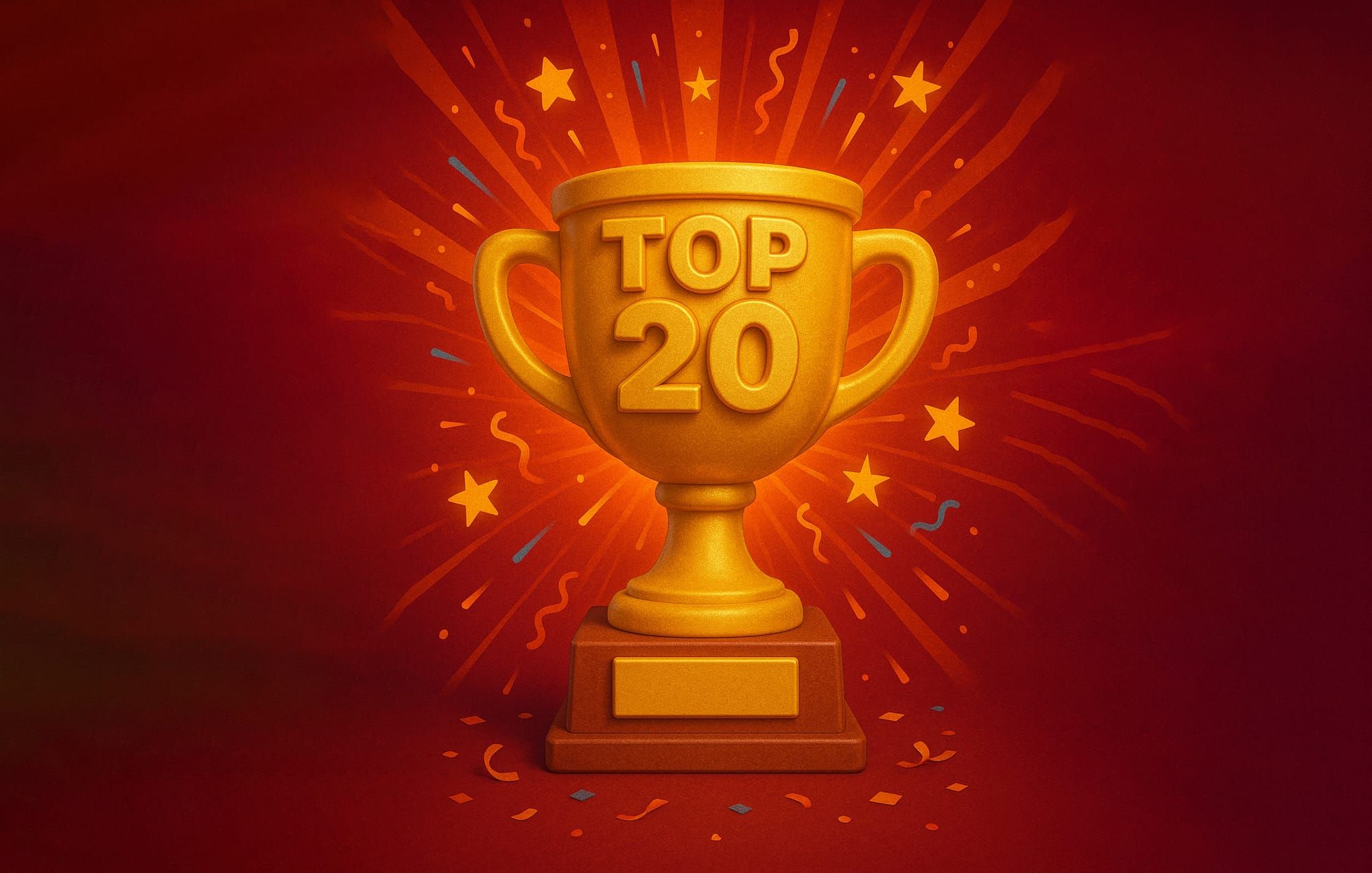 20 Spots on the homepage to feature our top cross-promoters