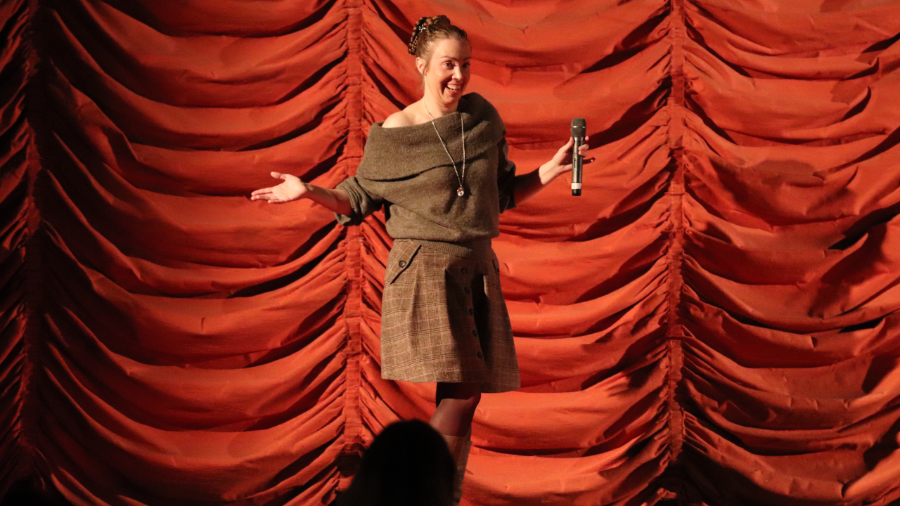 Tricia Legat at 1919 Cinema Centennial