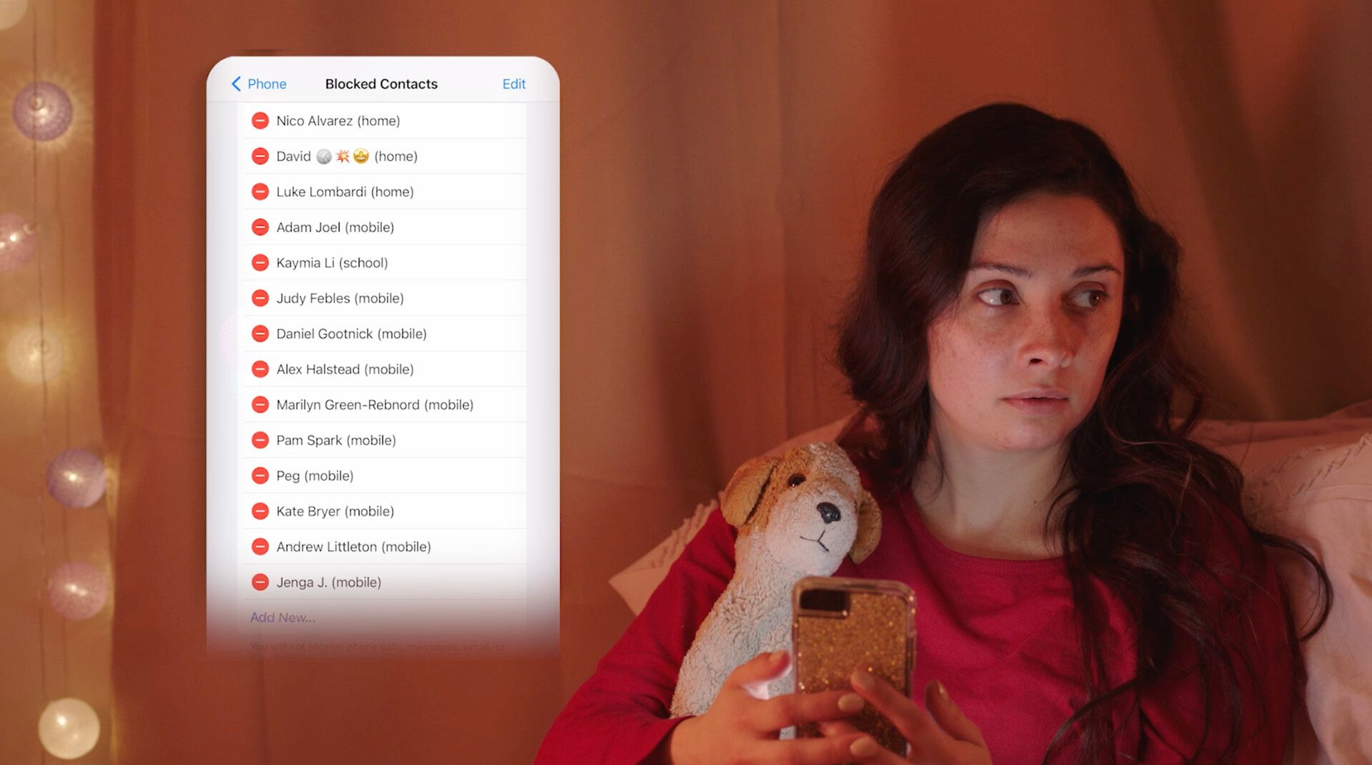 Molly Hernandez as Sofia in 'The Last Drop'