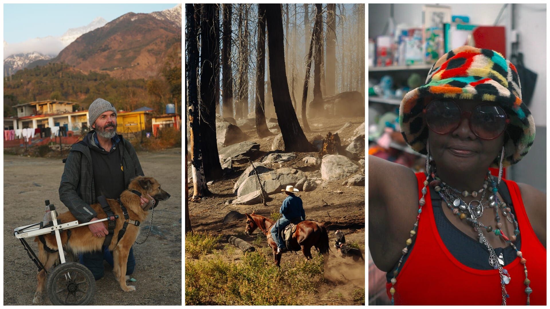 Stills from Tails of the Himalayas, Remnants and Worn and Reborn
