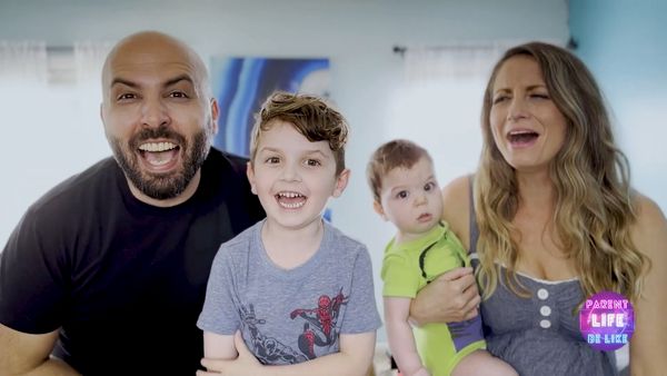 Family Laughing - Parent Life Be Like