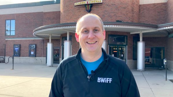 Operations Director Jonathan C. Legat outside the Classic Cinemas Elk Grove XQ