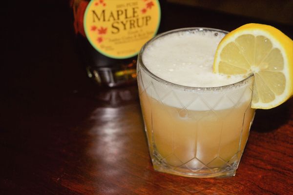 Maple Whiskey Sour