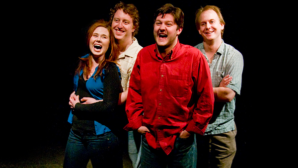 Stephanie Wyatt, Jeremy Kruse, Jason Economus and Jonathan C. Legat in 'Off-Loop'