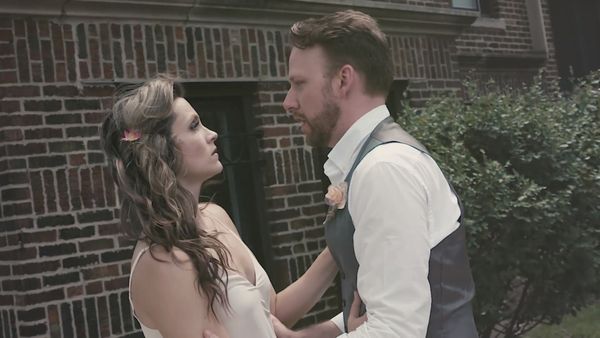 Jessica Lyons and Tim Frank in 'See You Soon' © Band Called Catch