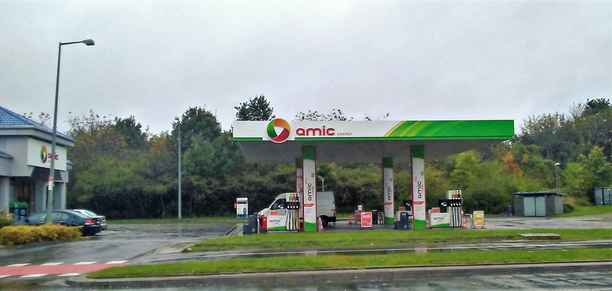 Amic z Austrii, koncerny z Rosji