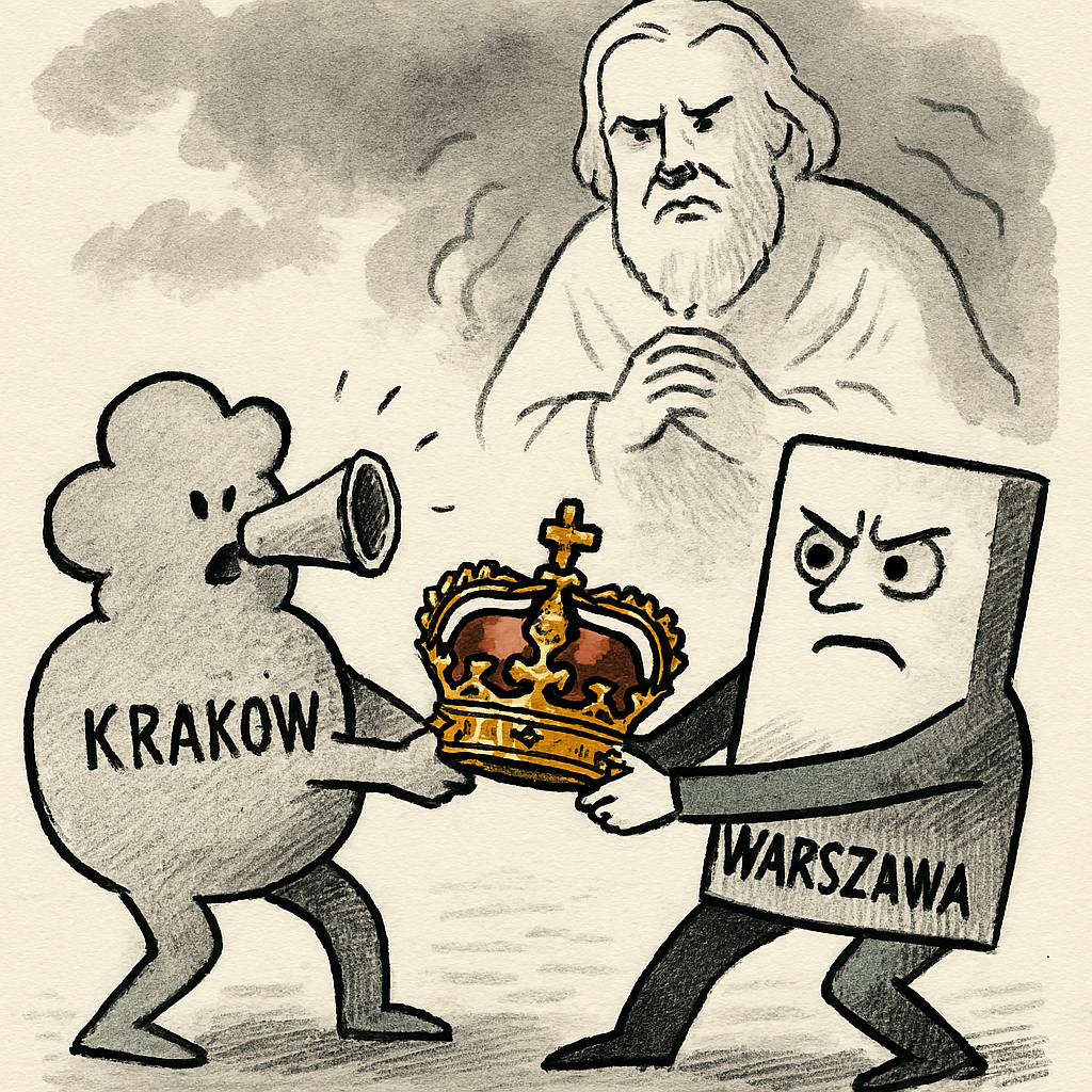 Kraków bez głosu, Warszawa bez złudzeń. O Polsce, która wciąż walczy z duchami przeszłości