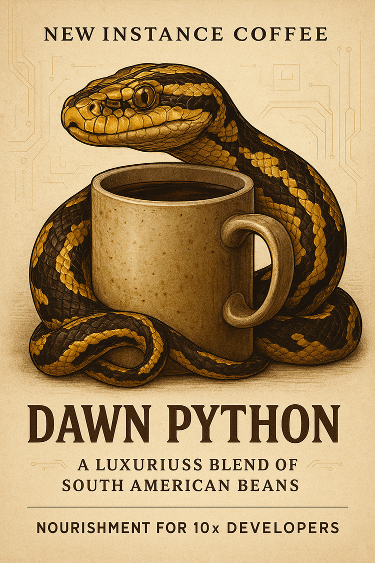 Dawn Python strikes again!