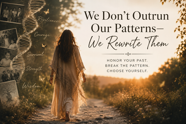 We Don’t Outrun Our Patterns—We Learn to Rewrite Them