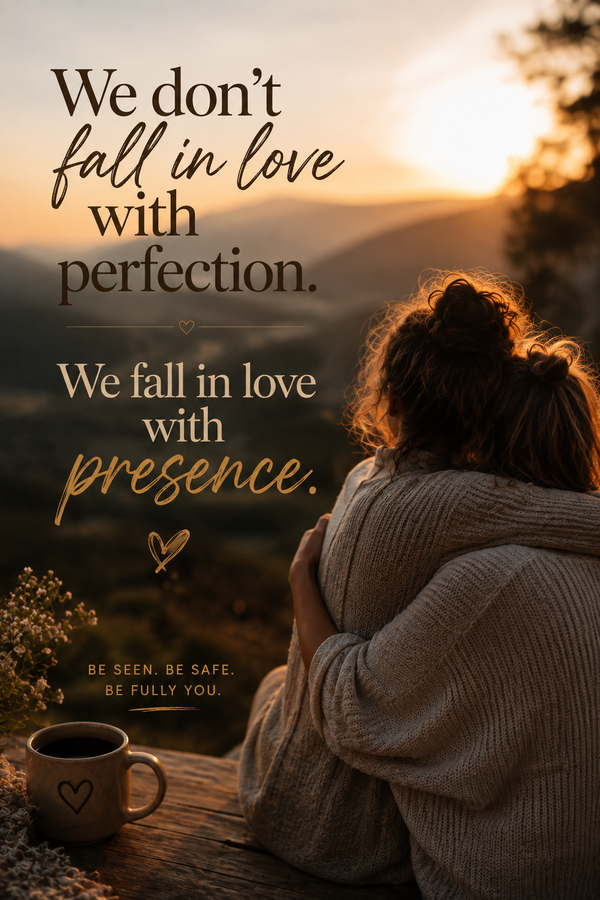 We Don't Fall in Love With Perfection