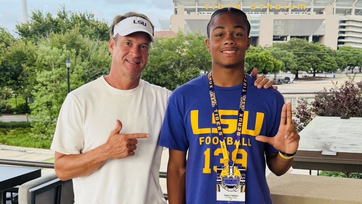 Four-star 2028 QB Donald Tabron II from Cass Tech (Detroit), the No. 3 quarterback nationally on 247Sports…