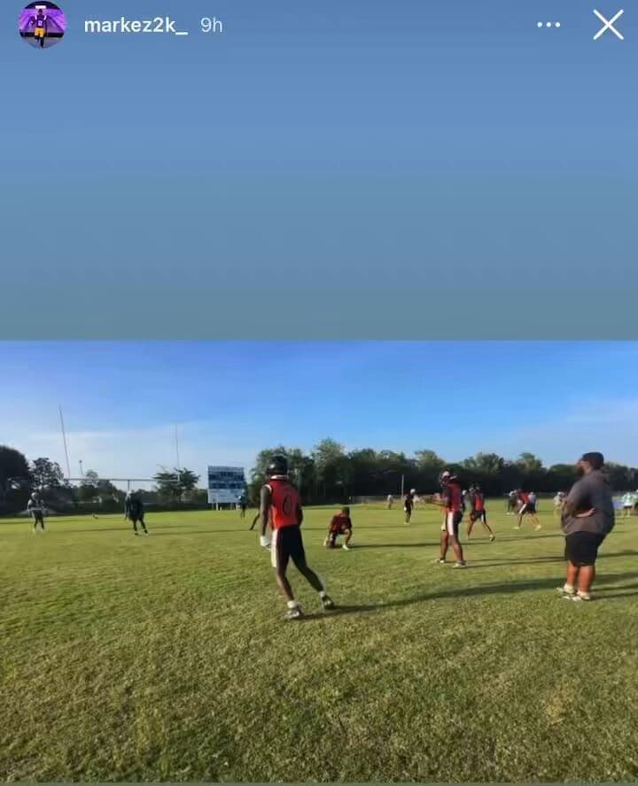 Northwest (Opelousas) CB Markez Davis, the 6-3, 180-pound 3-star LSU 2027 commit recently bumped to four…