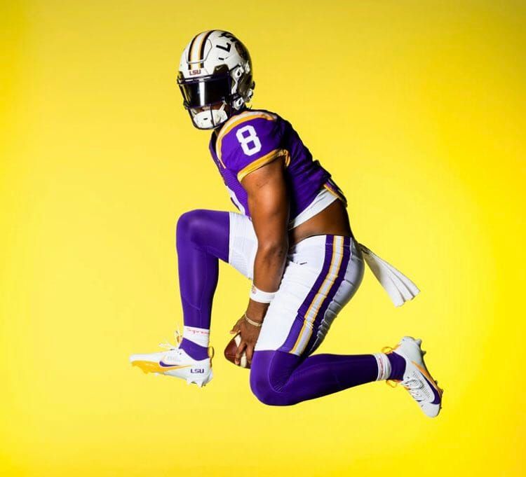 Five-star EDGE KJ Green, the No. 45 prospect in the 2027 class who committed to LSU from Stone Mountain,…