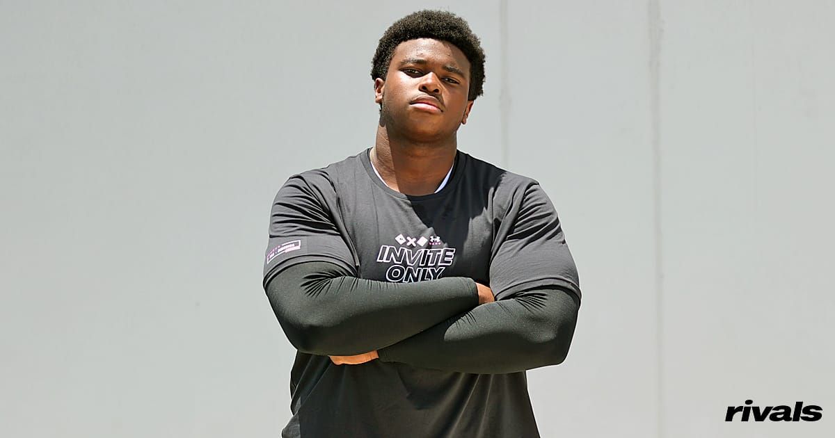 Five-star IOL Ismael Camara, the No. 14-19 national prospect in the 2027 class per 247Sports and a Gilmer…